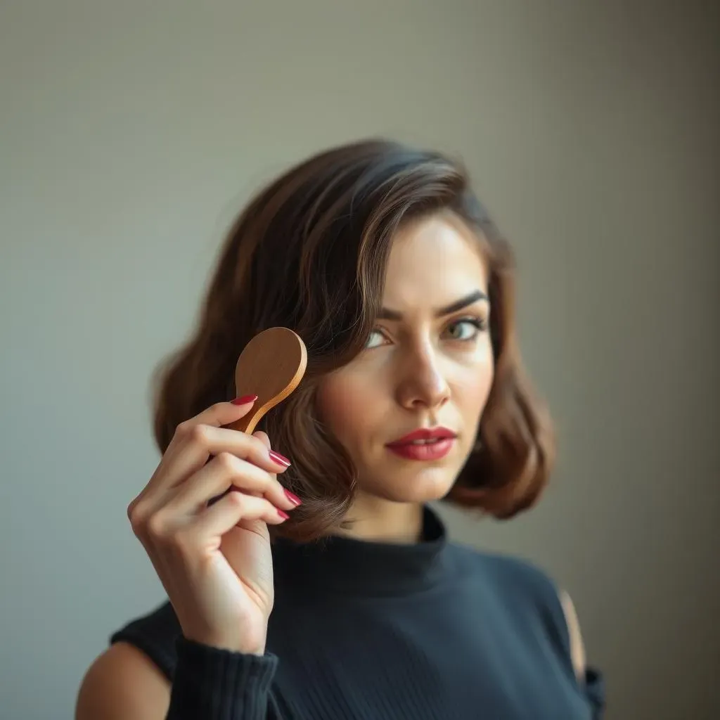 Round Brush Magic: Styling Your Bob