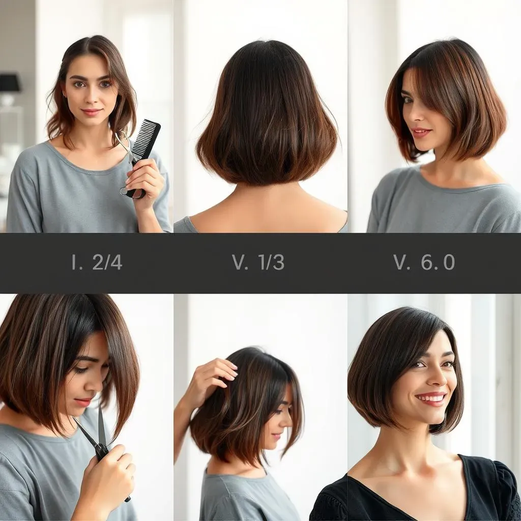 StepbyStep: Achieve a ProfessionalLooking Bob Hair Cut at Home