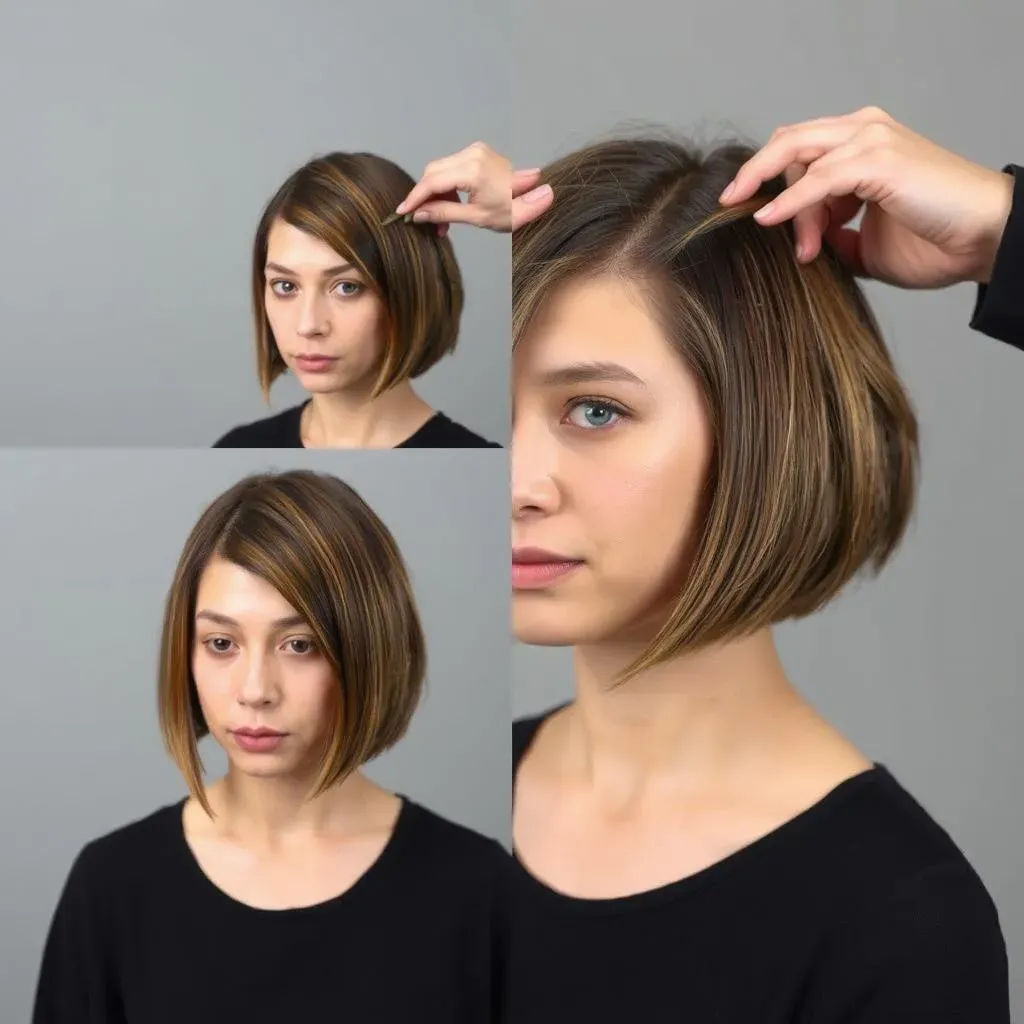 StepbyStep: Cutting Your Own Short Bob