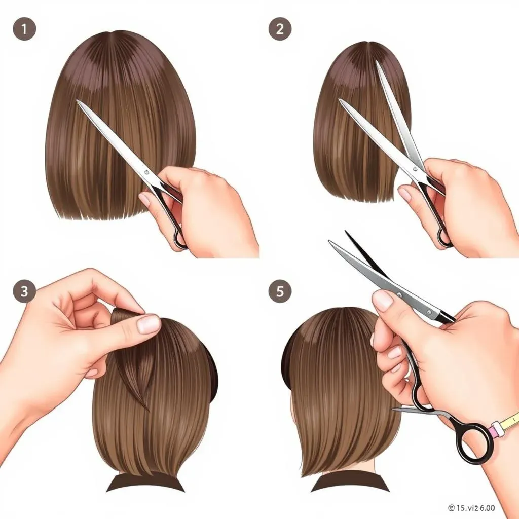 StepbyStep Guide: Cutting a Classic Bob Haircut Yourself