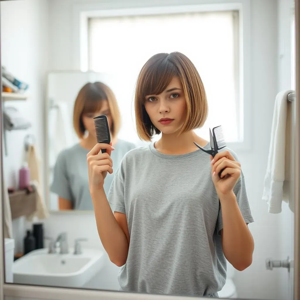 StepbyStep Guide: Cutting Your Own Hair into a Bob