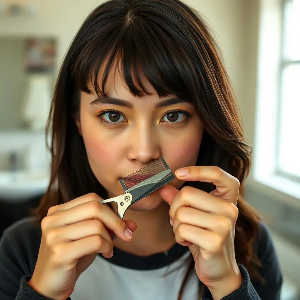 StepbyStep: How to Cut Your Own Bangs Like a Pro (Almost)