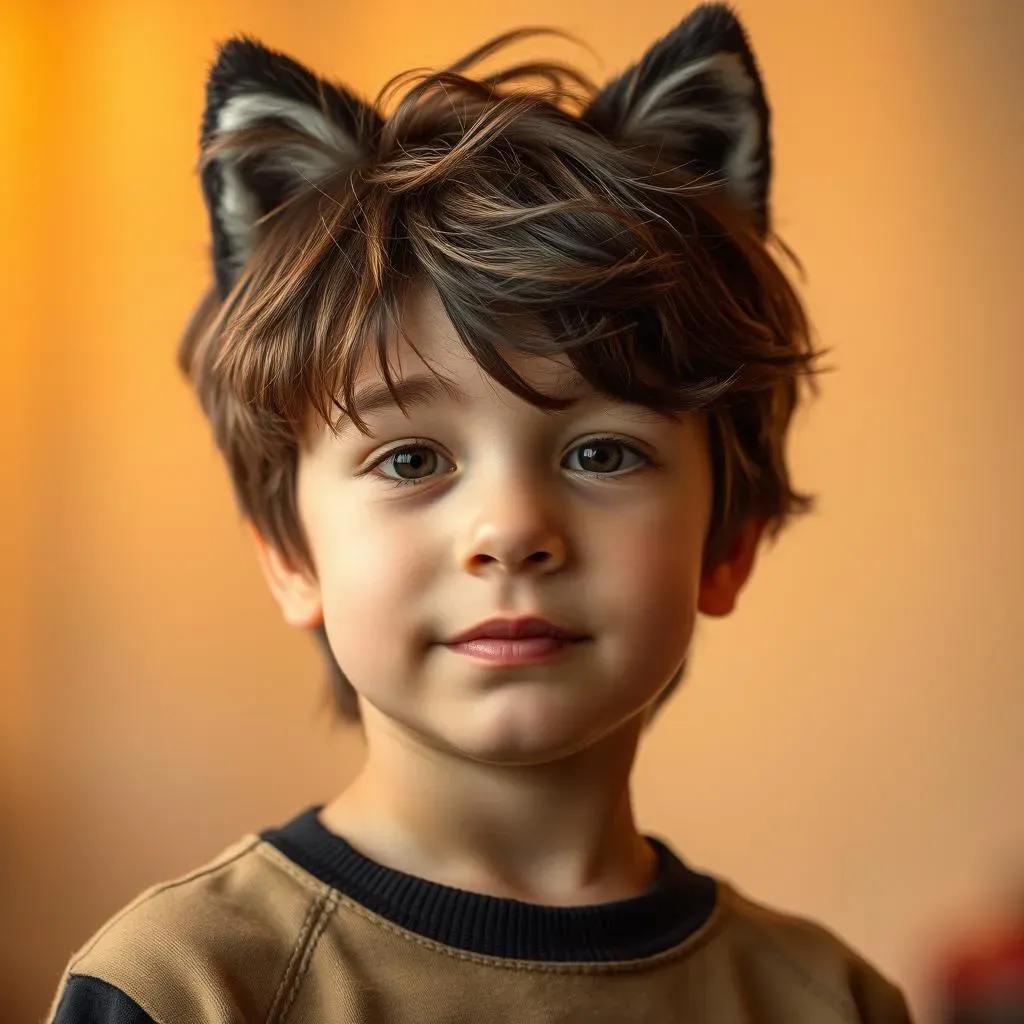 Styling a Wolf Haircut for Kids: Length, Texture, and Bangs