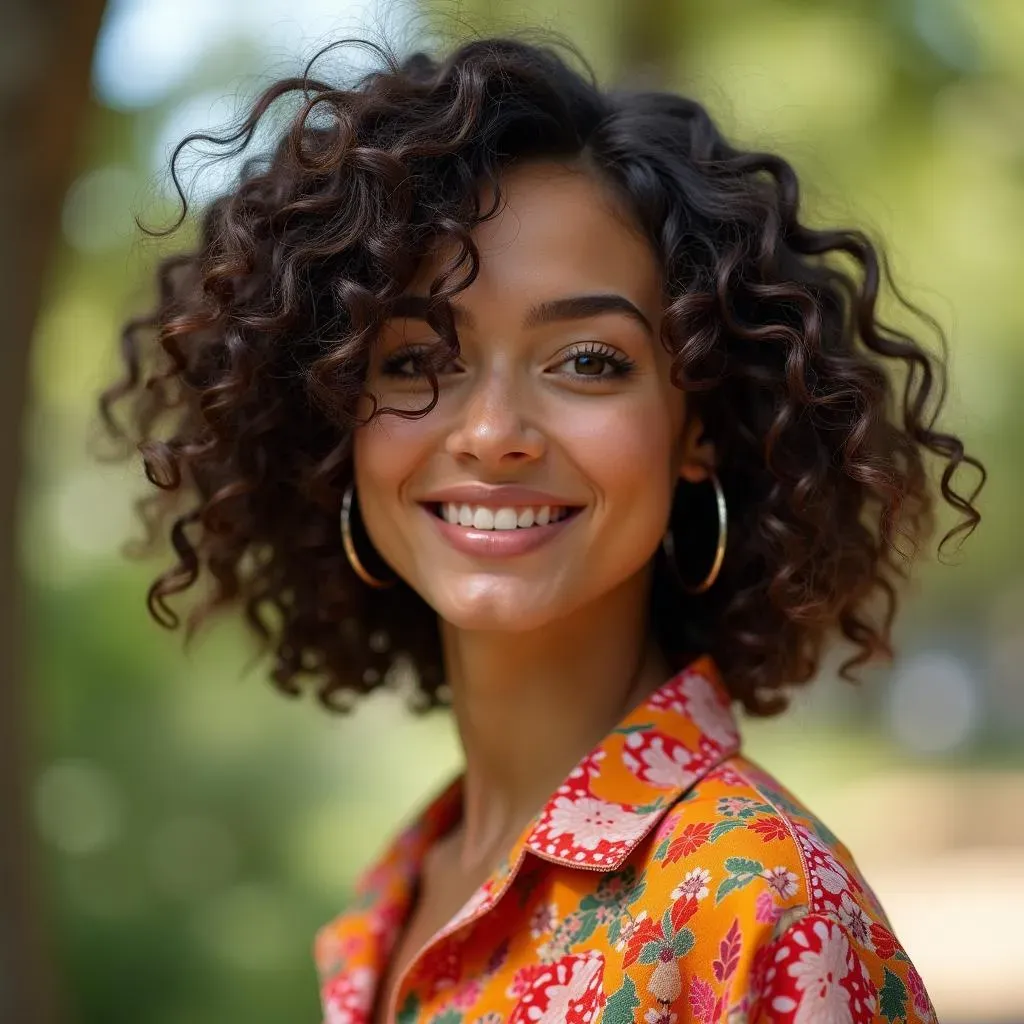 Styling and Maintaining Your Best Curly Bob Cut