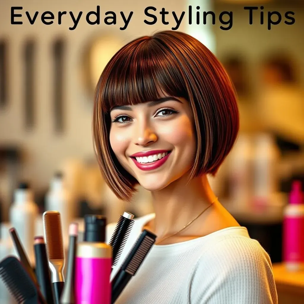 Styling and Maintaining Your Blunt Cut Bob