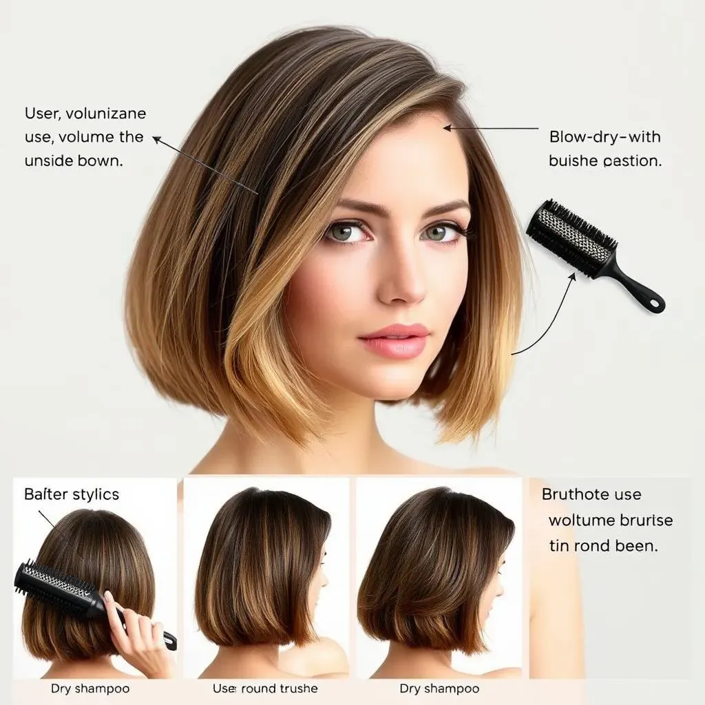 Styling and Maintaining Your Bob Cut for Thin Hair