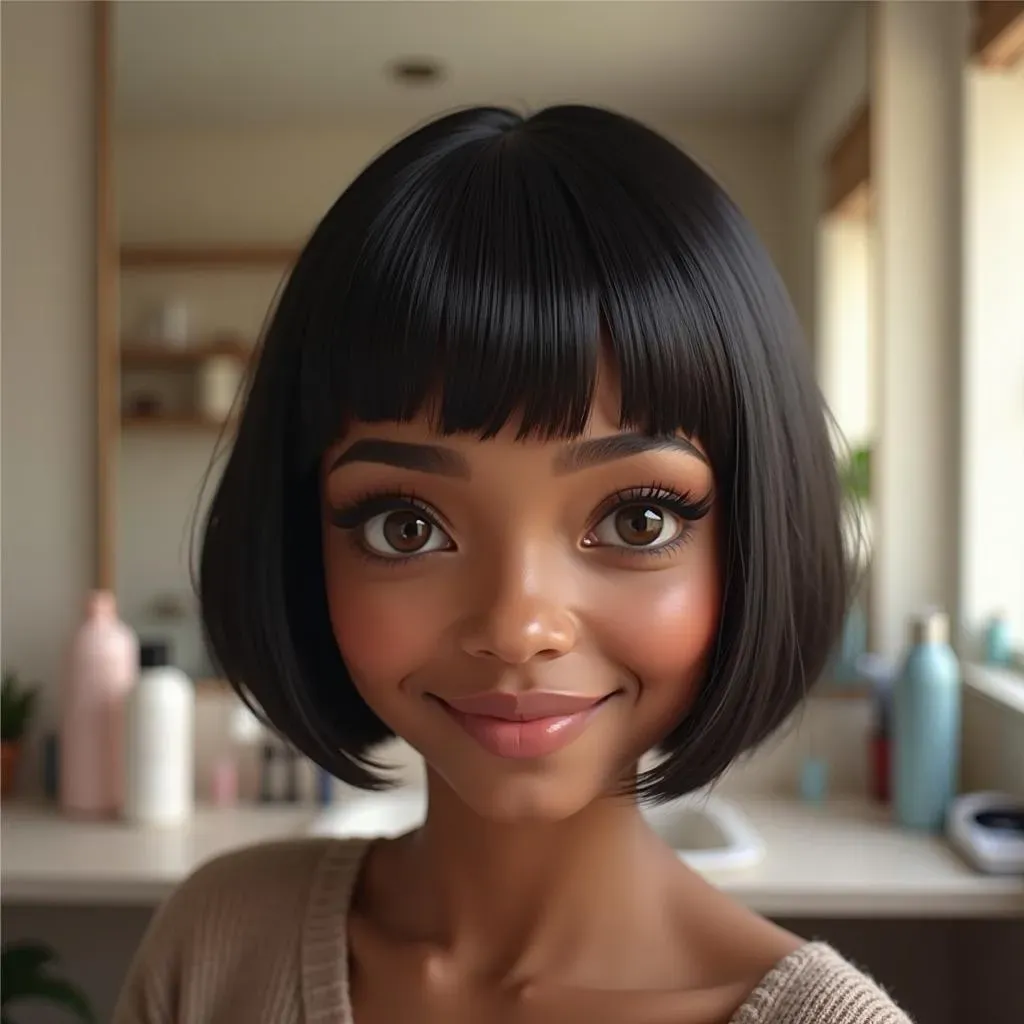 Styling and Maintaining Your Cute Bob Haircut for Black Hair: Tips and Tricks