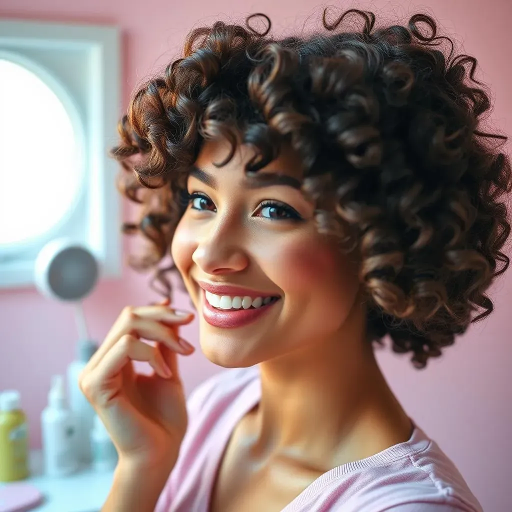 Styling and Maintaining Your Short Curly Hair Cut: Tips and Tricks