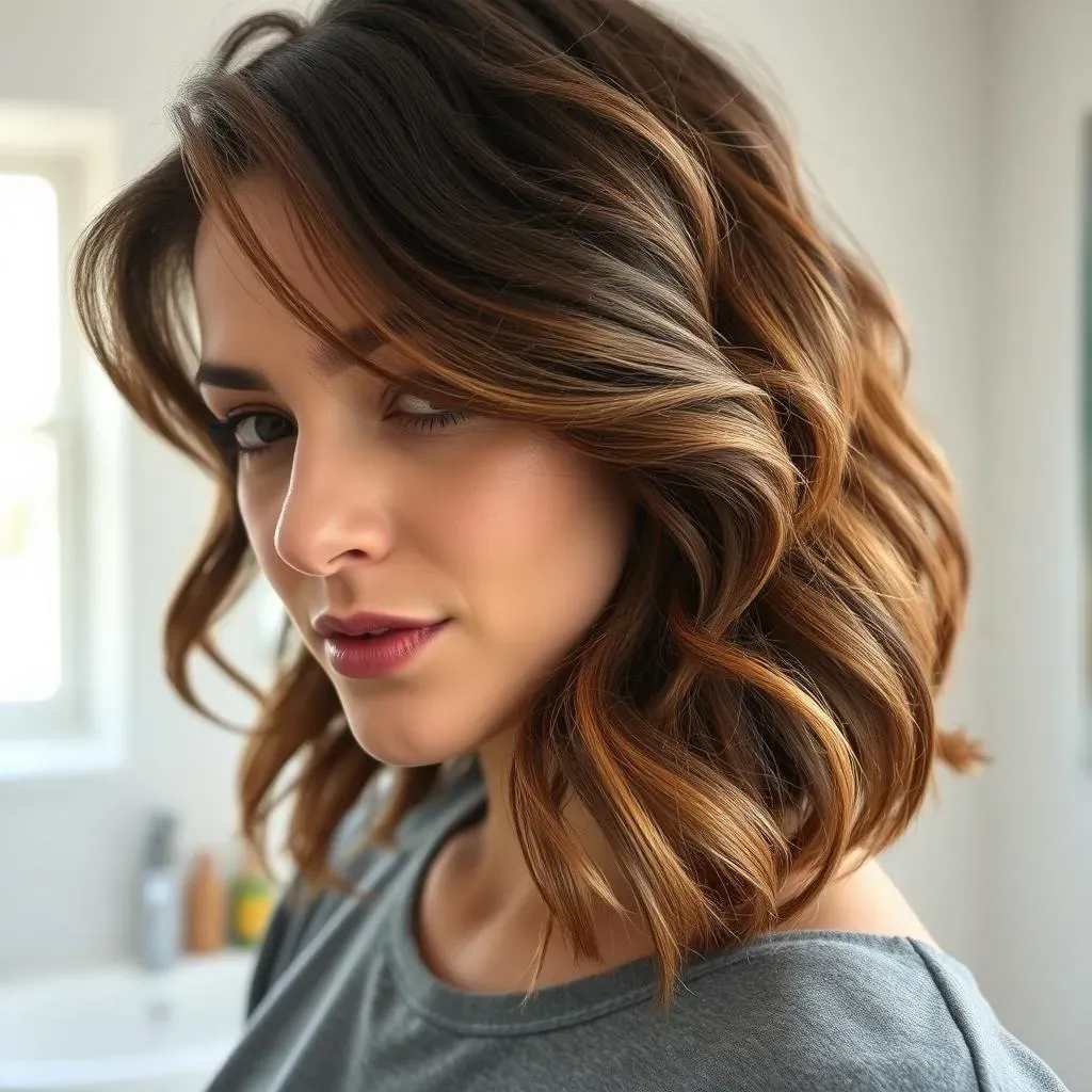 Styling and Maintaining Your Wavy Bob