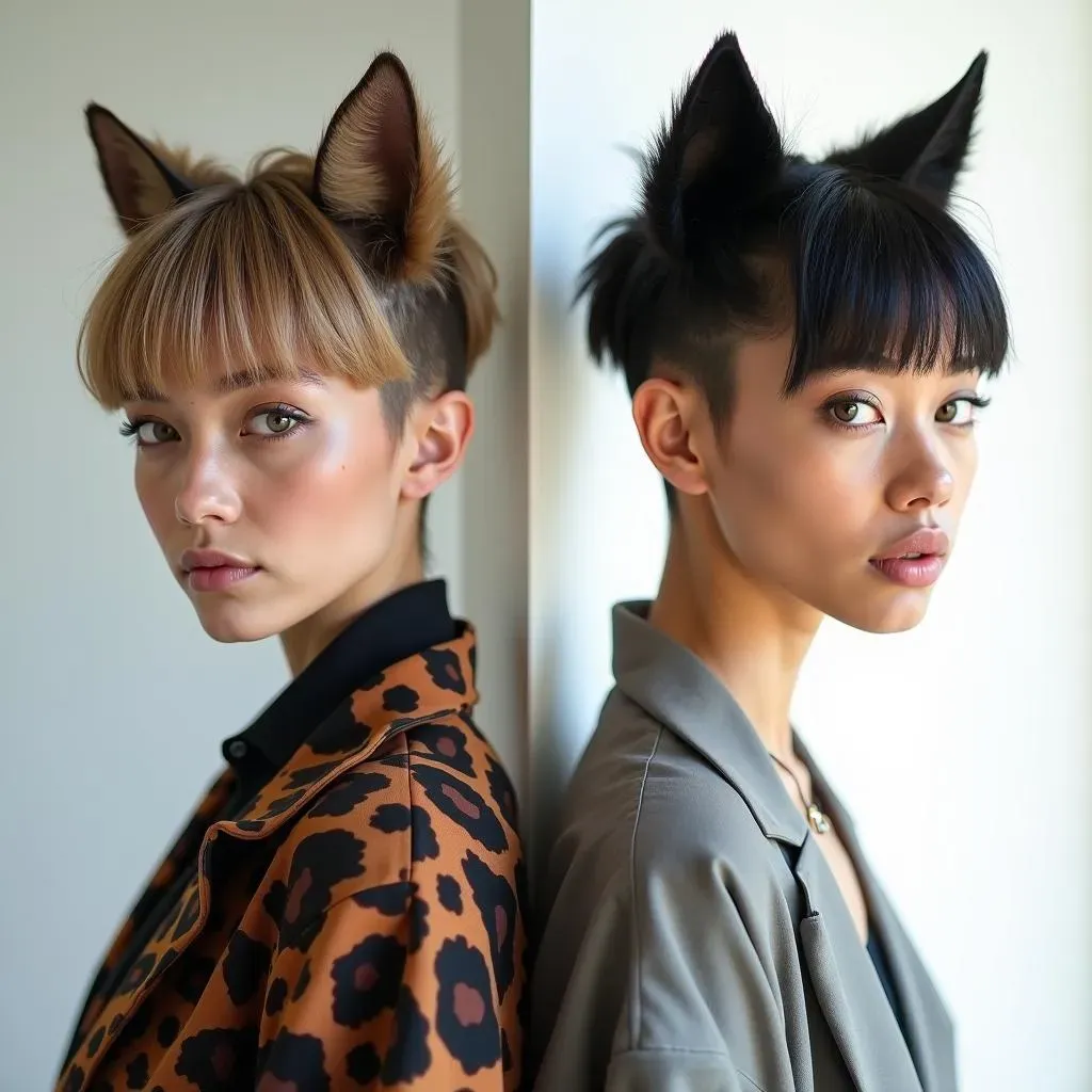 Styling and Maintenance: Butterfly Haircut vs Wolf Haircut