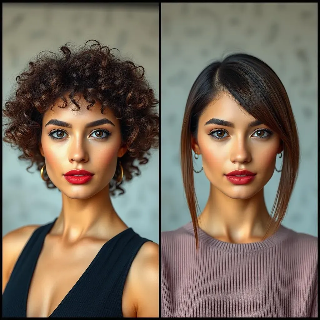 Styling and Maintenance: Curly Hair Cut vs Straight Hair Cut