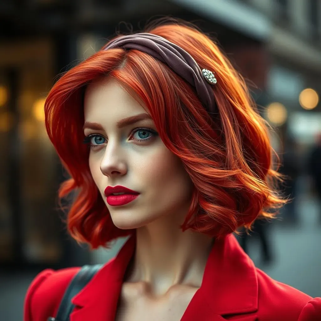 Styling Tips and Tricks for a Stunning Red Hair Bob