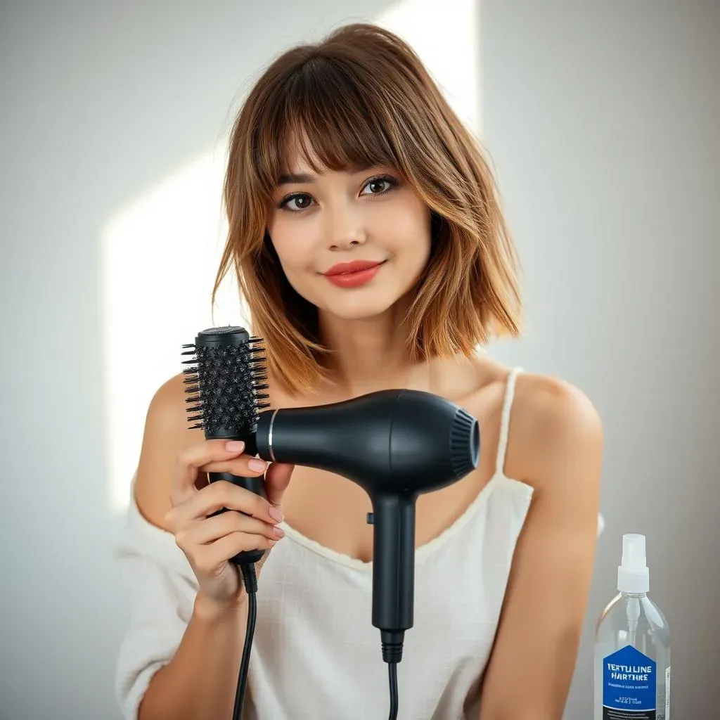 Styling Your Blunt Cut Bob for Fine Thin Hair
