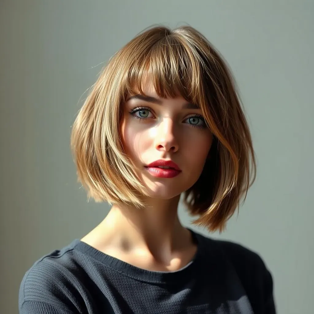 Styling Your Bob Hair Cut with Curtain Bangs: Tips and Tricks