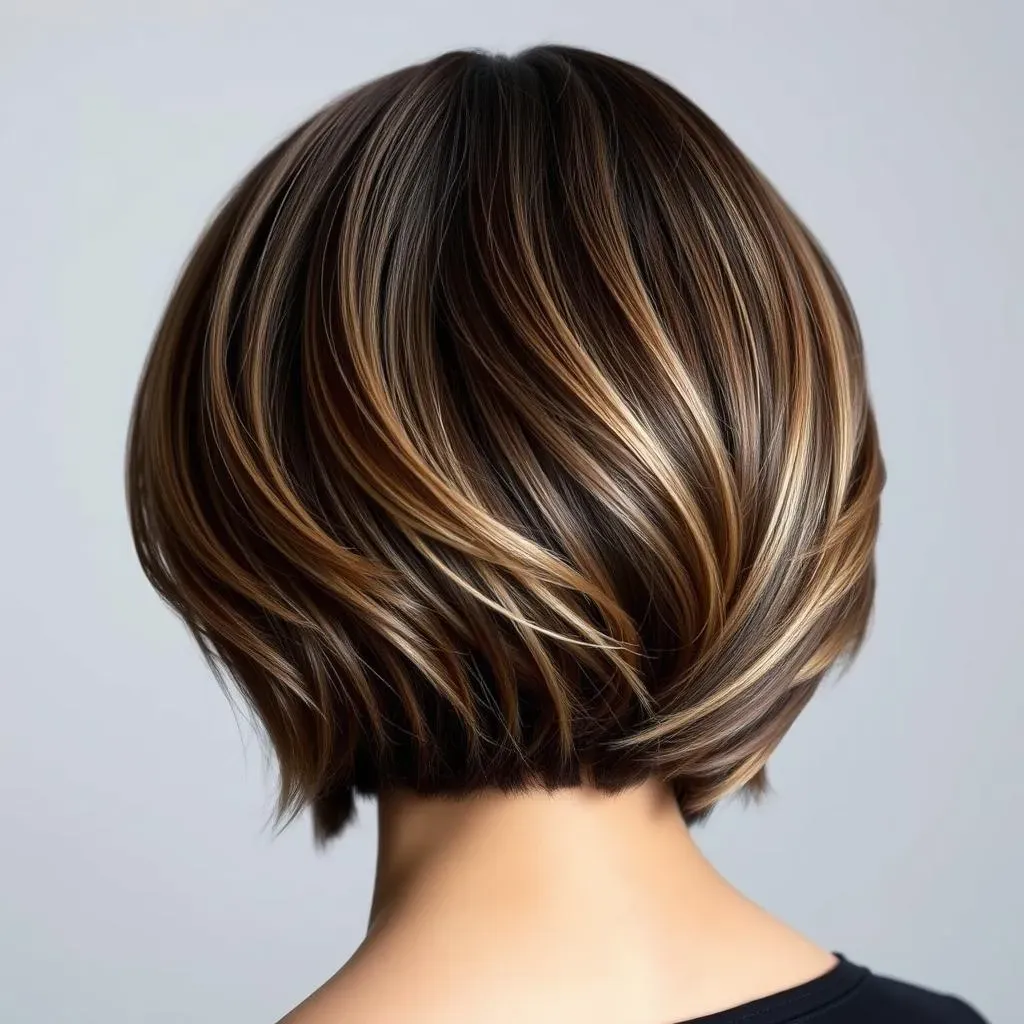 Styling Your Bob: Showcasing the Back View with Color, Layers & More