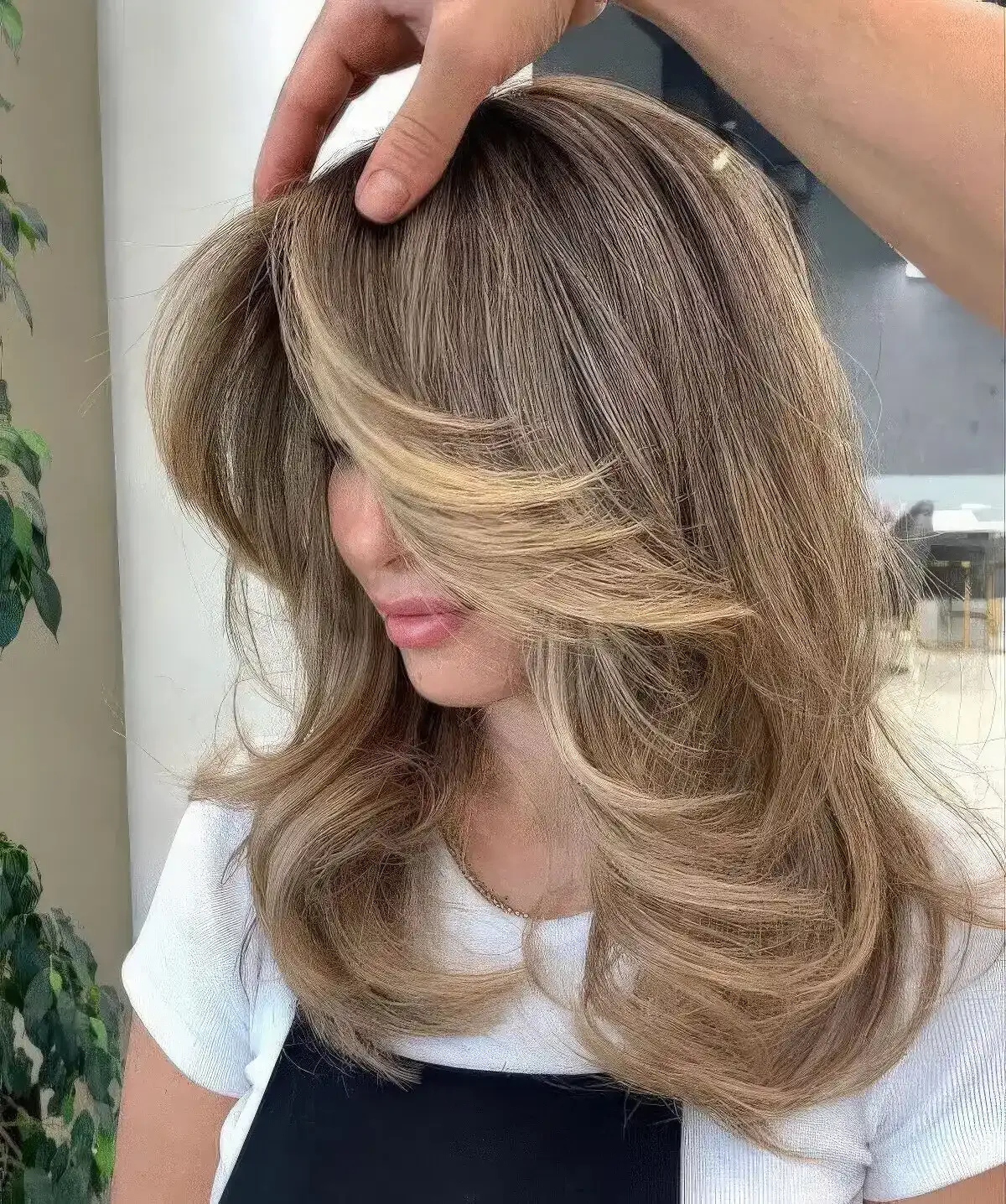 Styling Your Butterfly Cut for Medium Length Hair