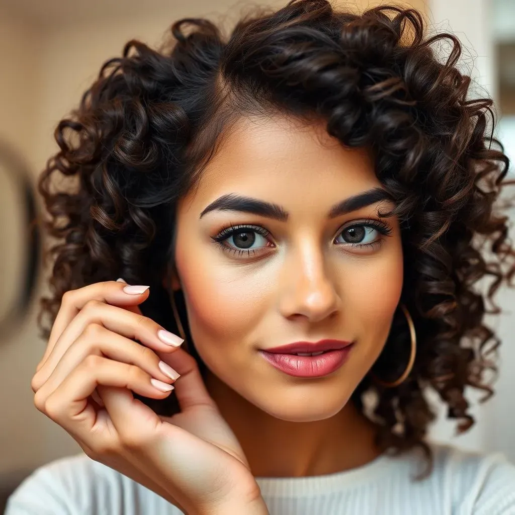 Styling Your Curly Bob Hair Cut with Bangs: Tips and Tricks