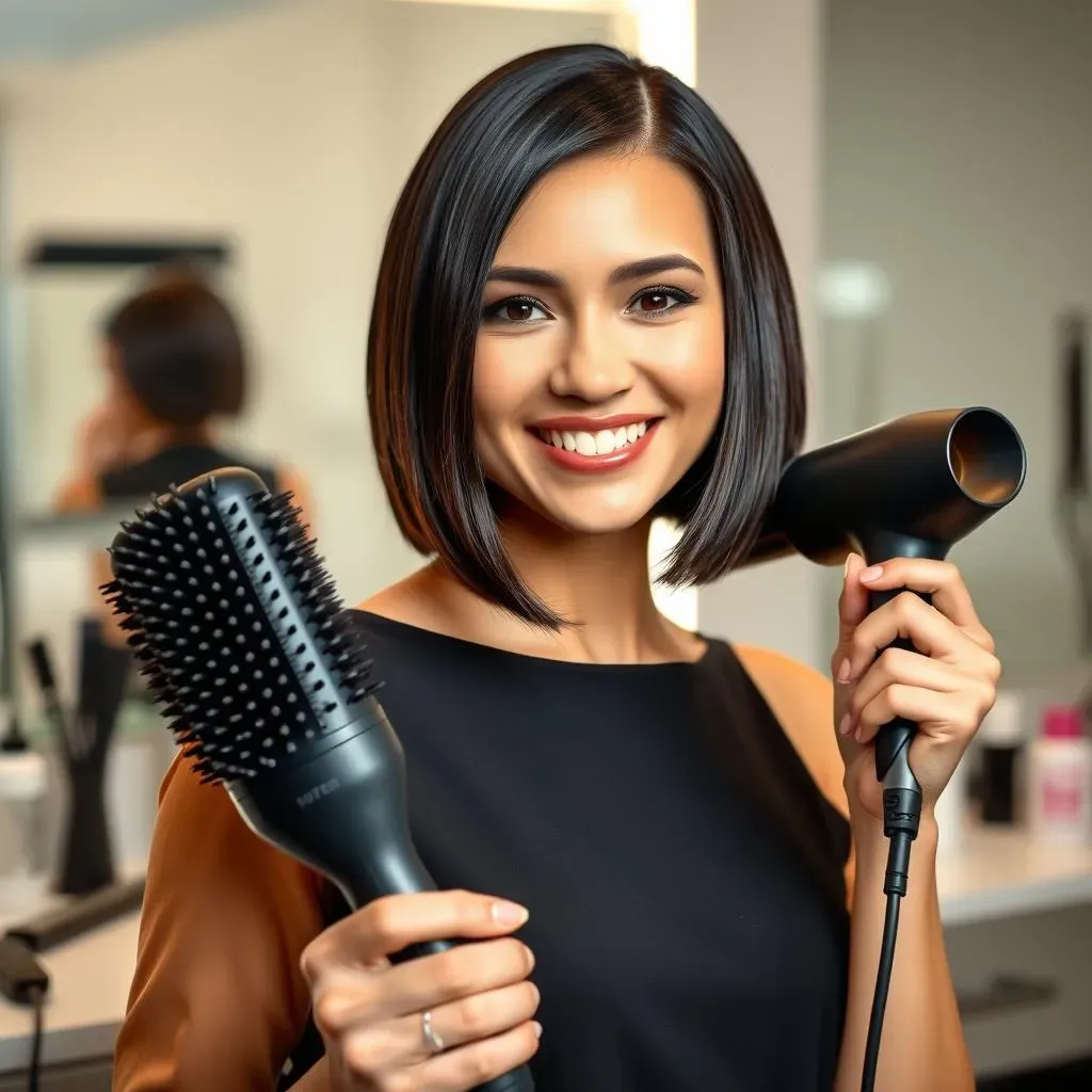 Styling Your Dark Hair Bob Cut: Tips and Tricks