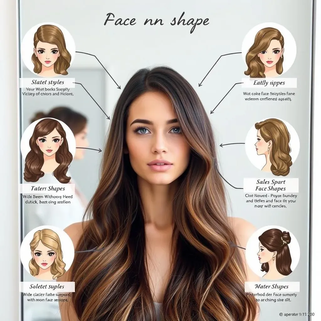 Styling Your Long Hair: Cuts and Looks for Every Face Shape