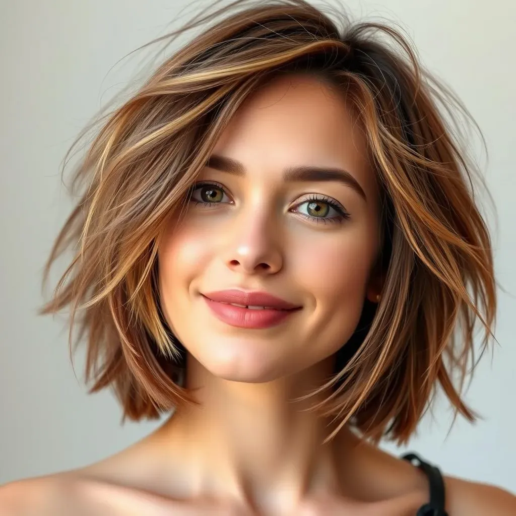 Textured and Shaggy: Effortless Short Bob Styles for Every Hair Type