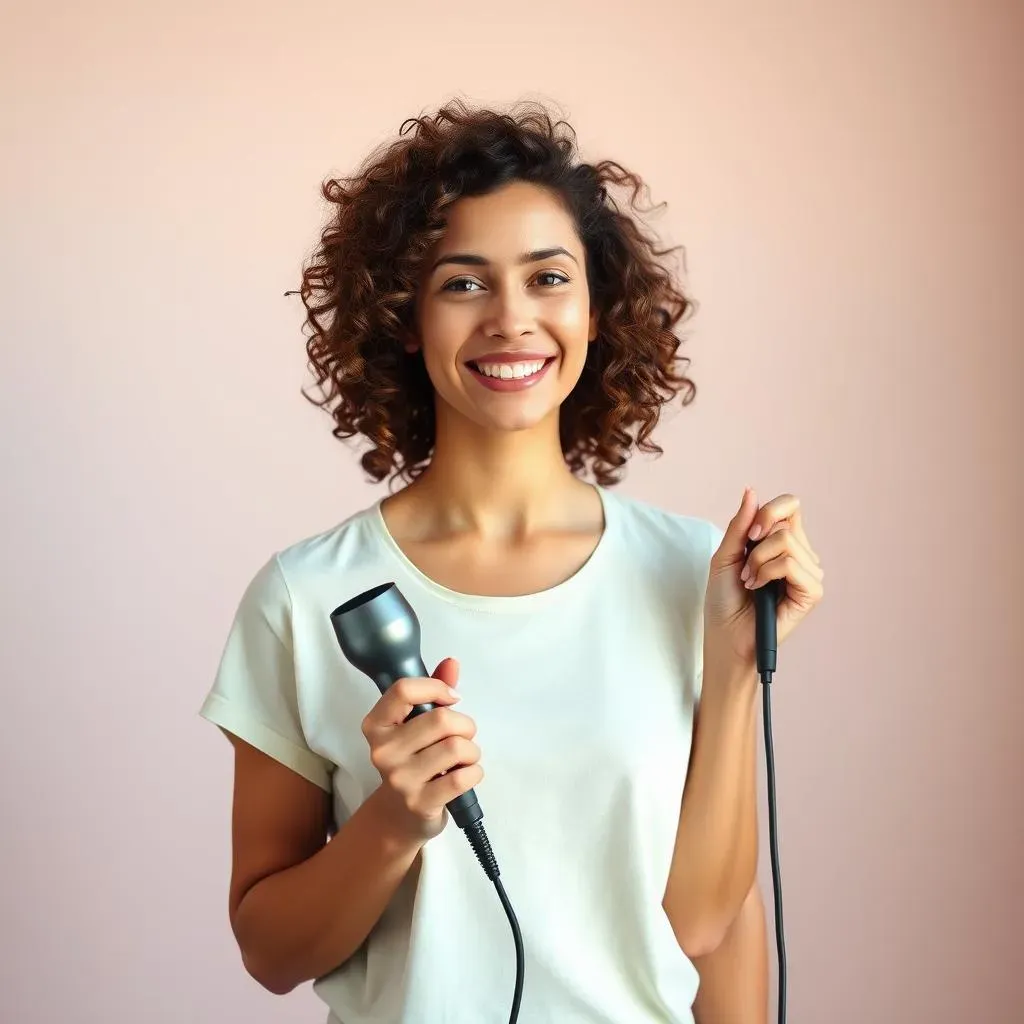 The 5Minute Curly Bob: A DIY Haircut Guide