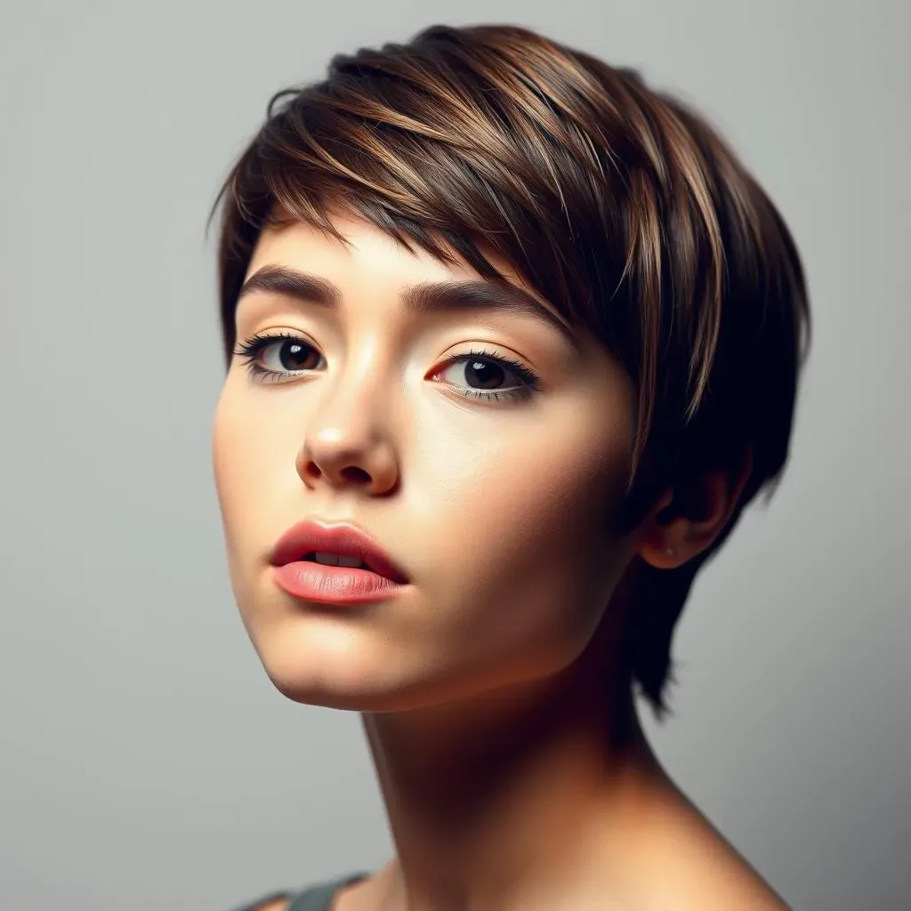 The Allure of the Pixie Cut for Straight Hair