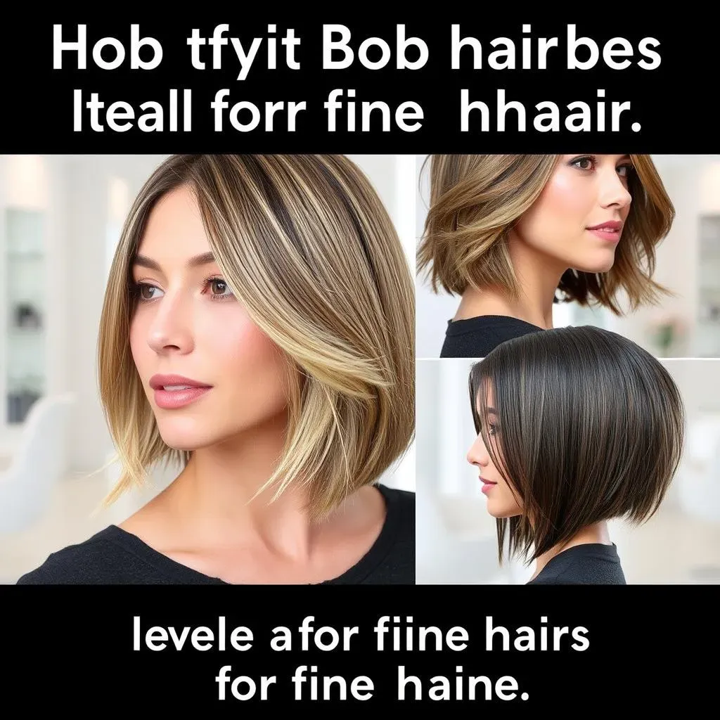The Best Bob Styles for Fine Hair: Length, Layers, and Angles