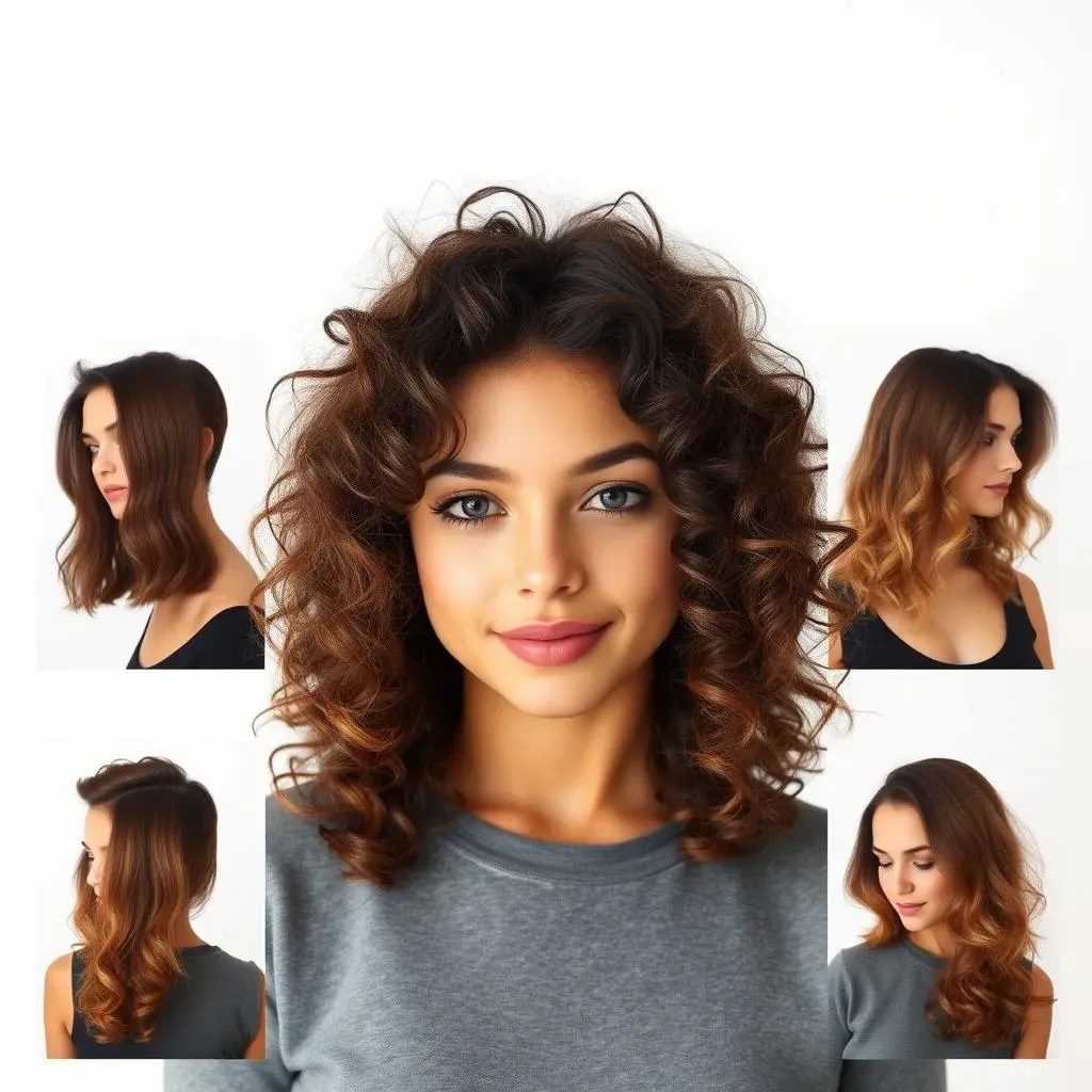 The Best Curly Hair Cuts for Oval Faces