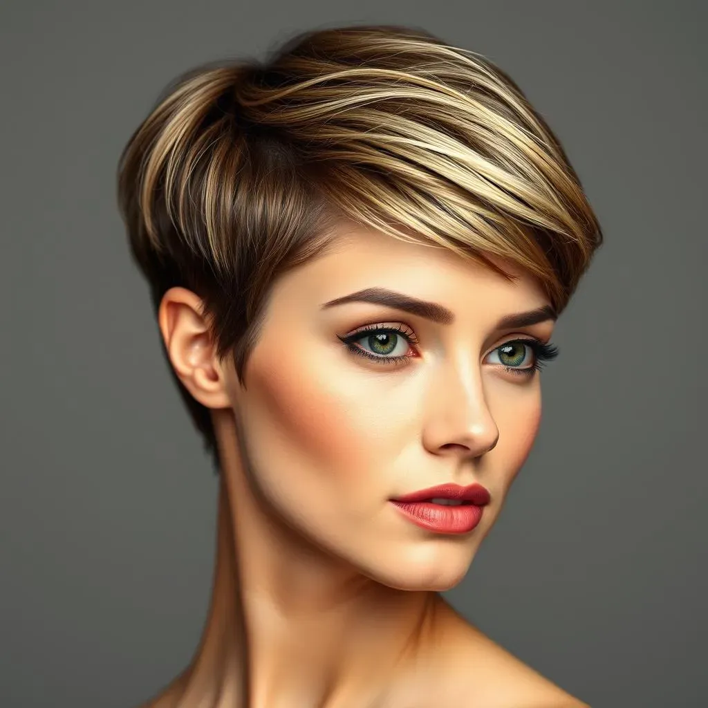 The Classic Pixie Haircut for Oval Faces: Timeless and Chic