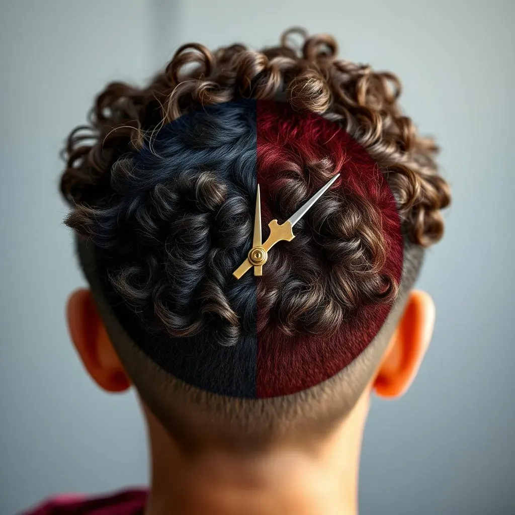 The Clock Method: Ensuring an Even Curly Haircut