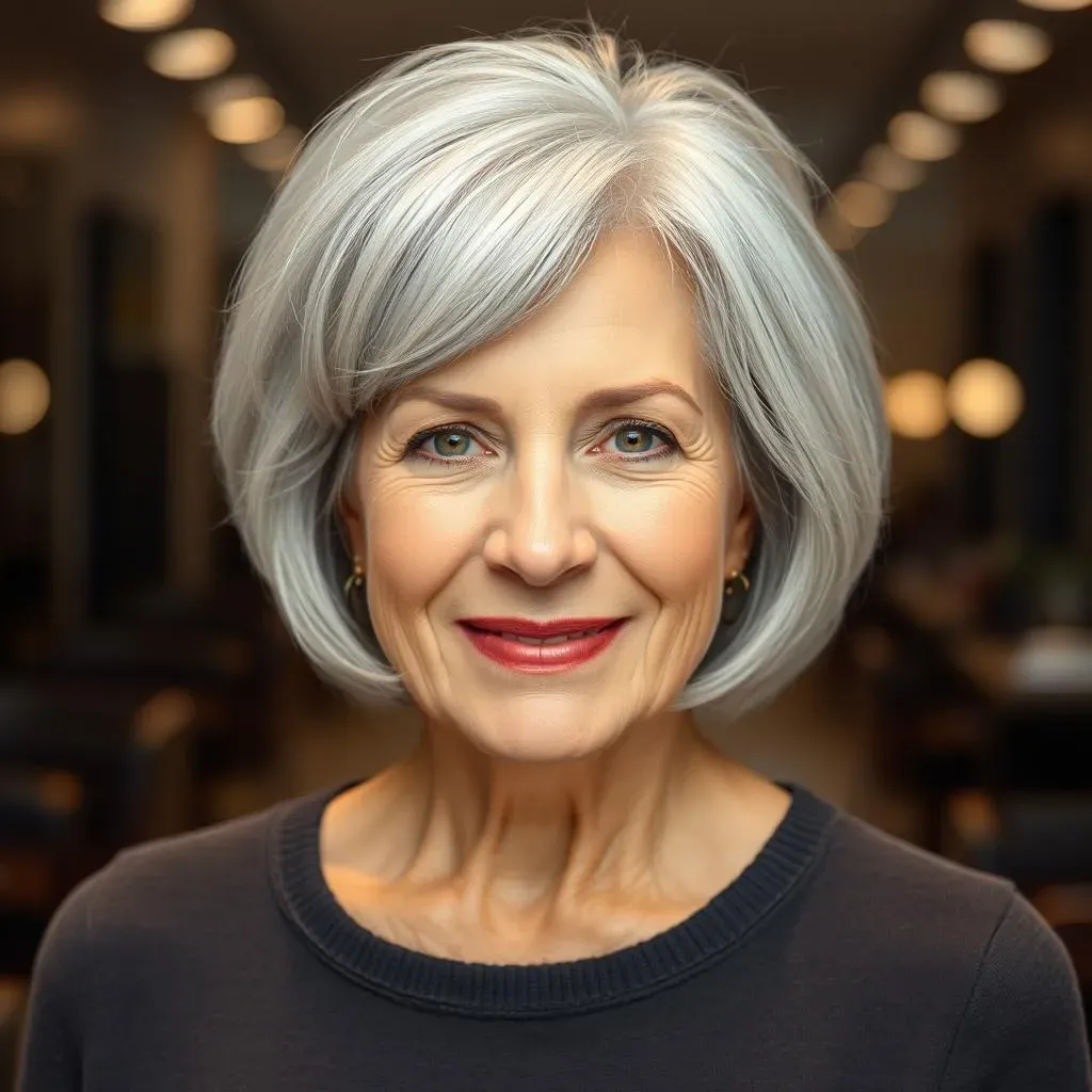 The Most Flattering Bob Haircut Styles for Women Over 60