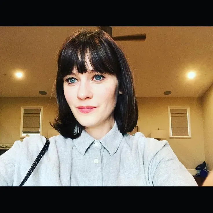 The Unexpected Chop: Debuting the Zooey Deschanel Bob Haircut