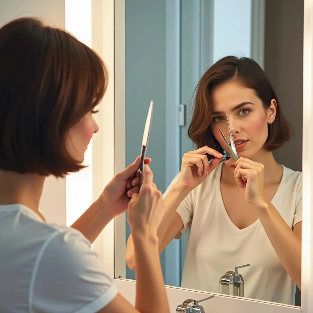 Tips for Achieving the Perfect Bob When Cutting Your Own Hair