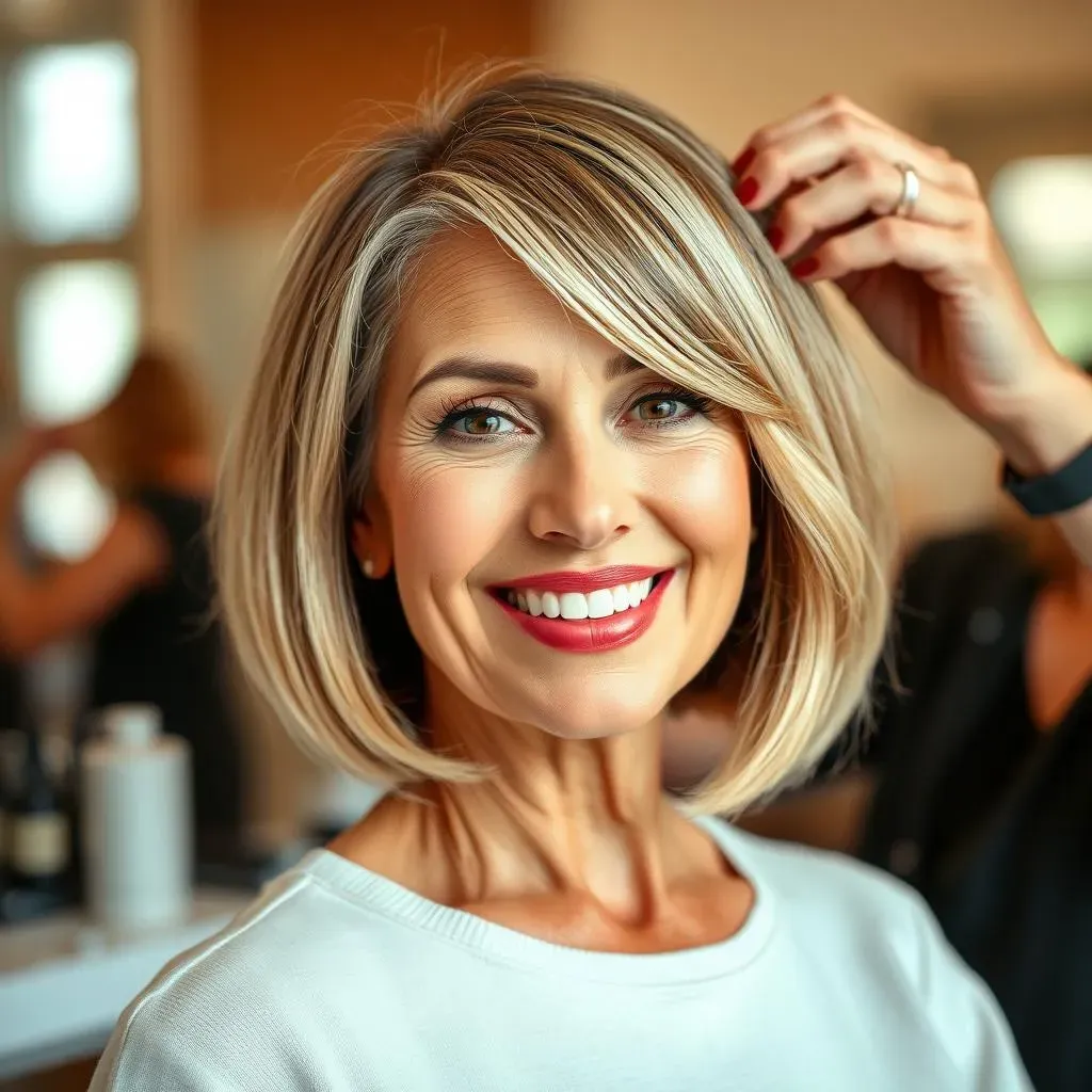 Tips for Maintaining Your Bob Haircut After 60