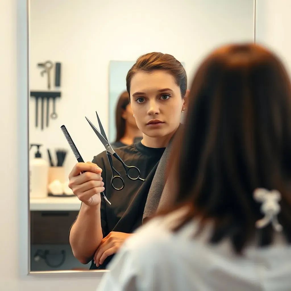 Tools and Prep for Cutting Your Own Bob