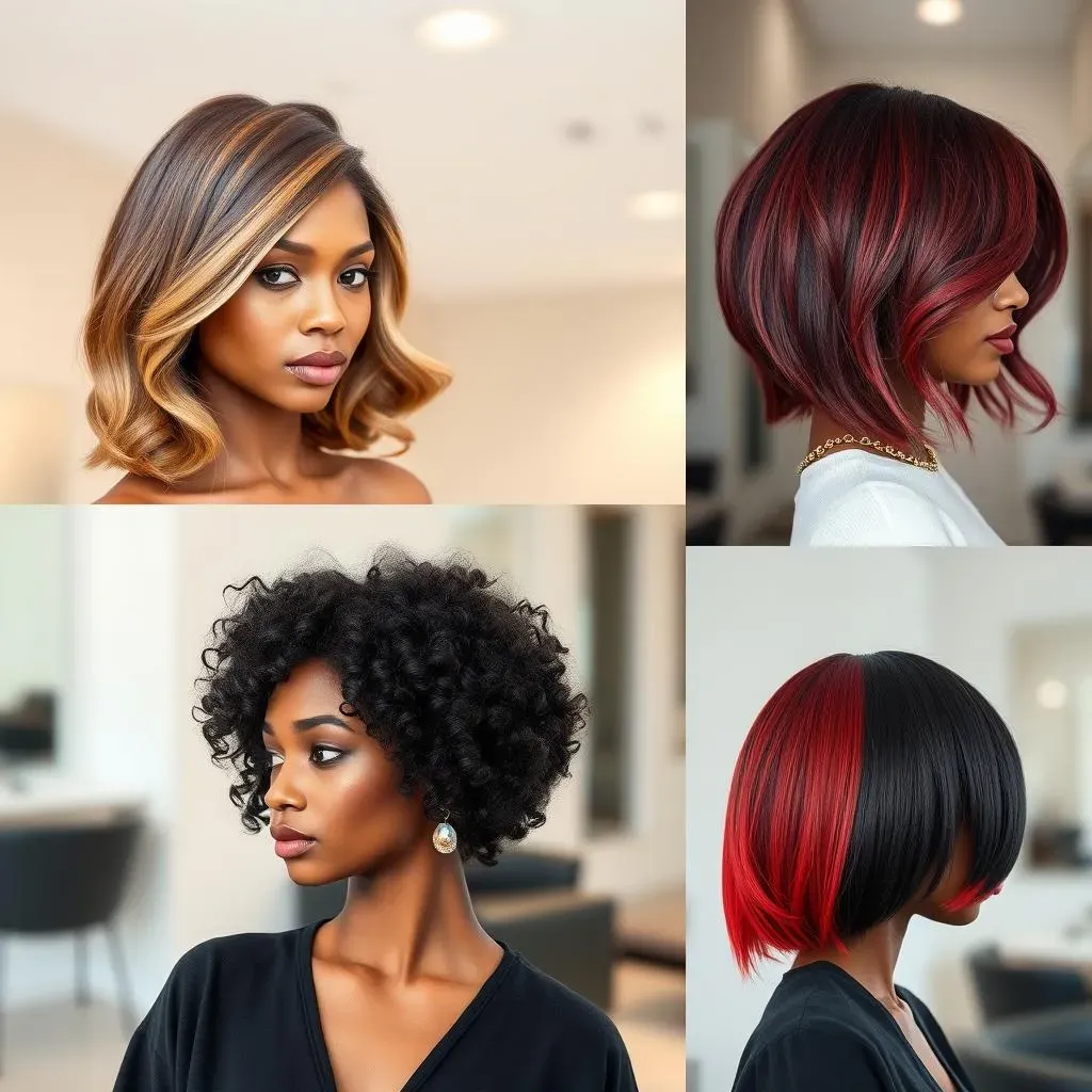 Trendy Bob Haircut Styles for Natural Hair Textures