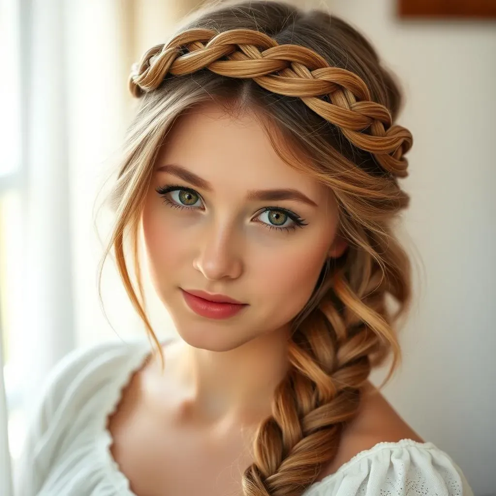 Trendy Women's Haircut Ideas for Weddings: Braids & Updos