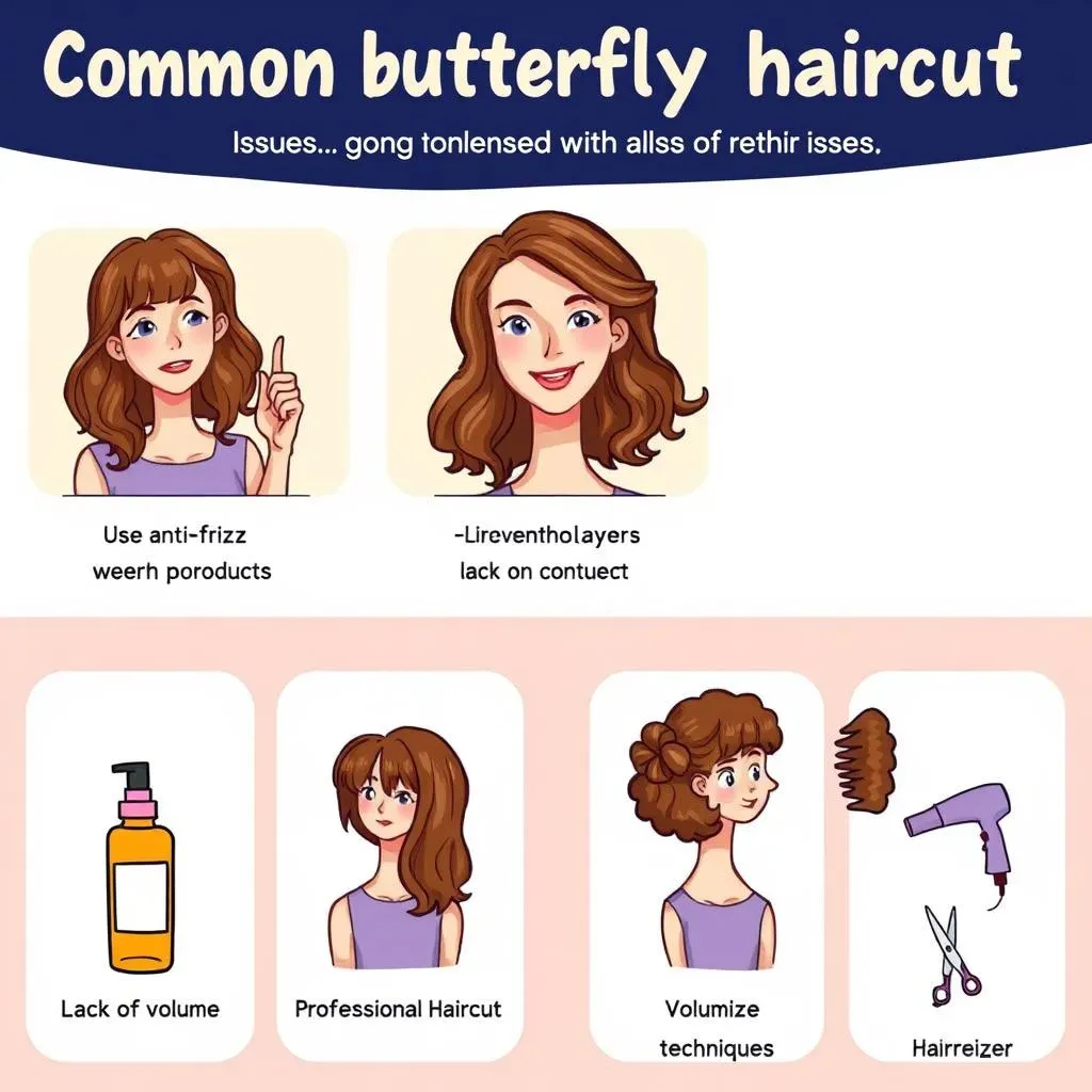 Troubleshooting Common Butterfly Haircut Issues: Fixes for Frizz and More