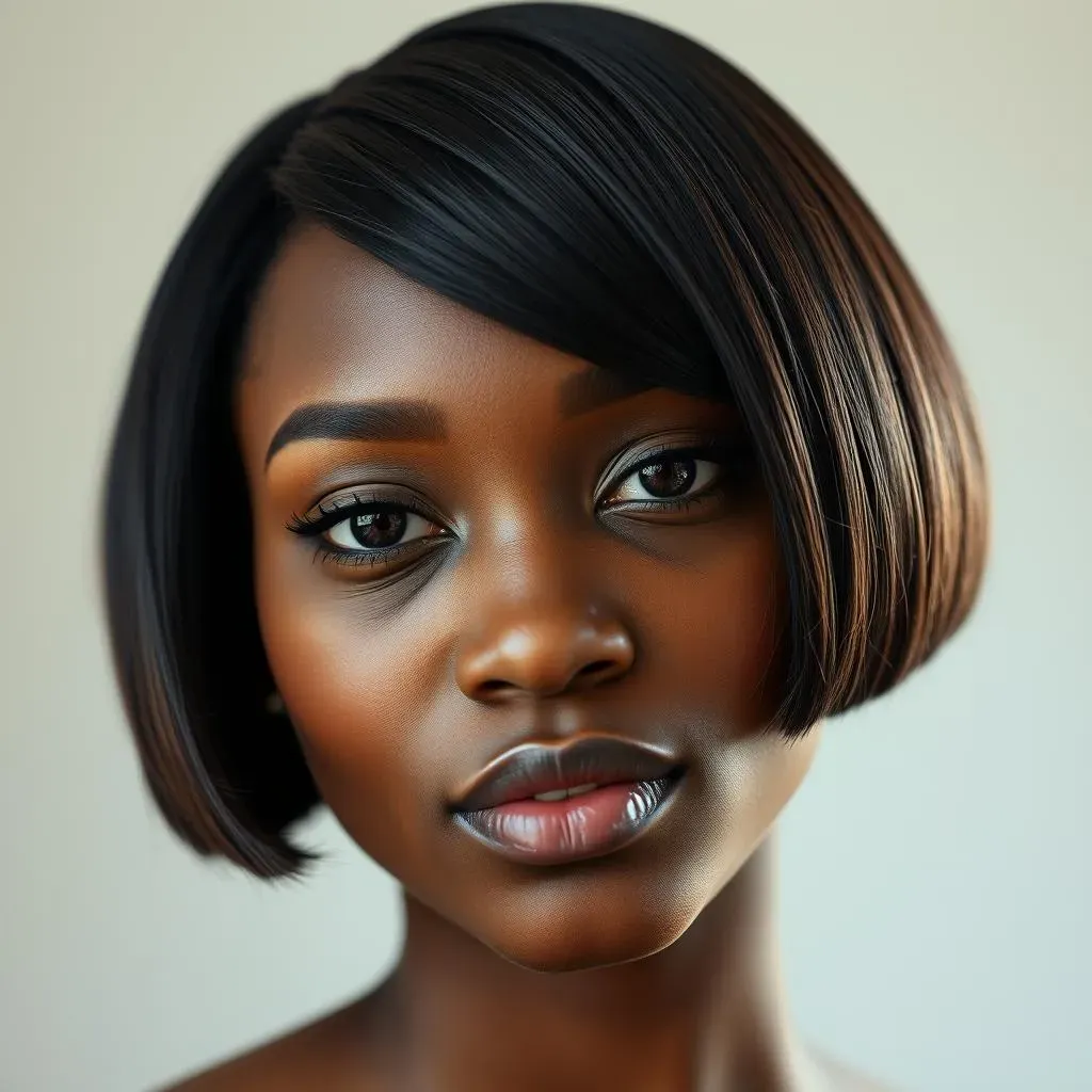 Understanding the Allure of the Blunt Cut Bob for Black Hair