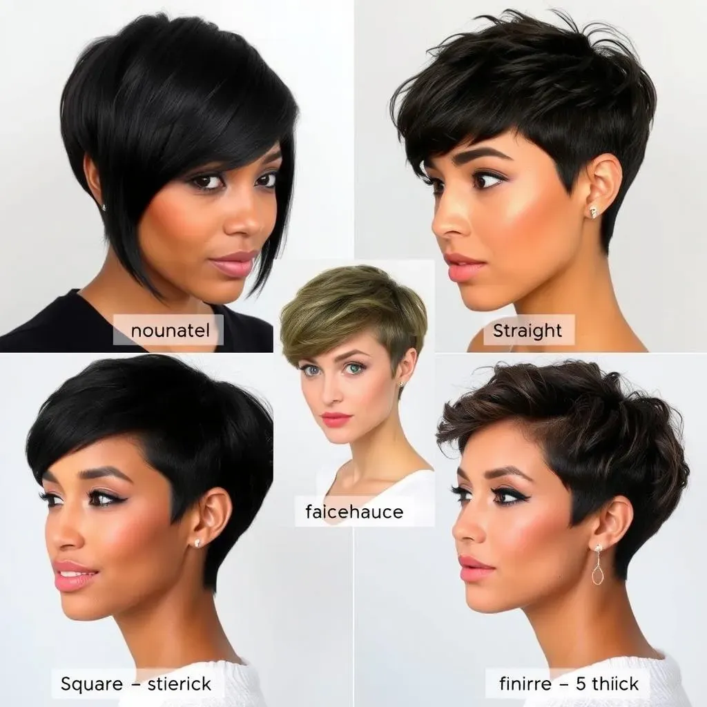 Understanding Your Face Shape and Hair Type for a Perfect Pixie Cut with Highlights