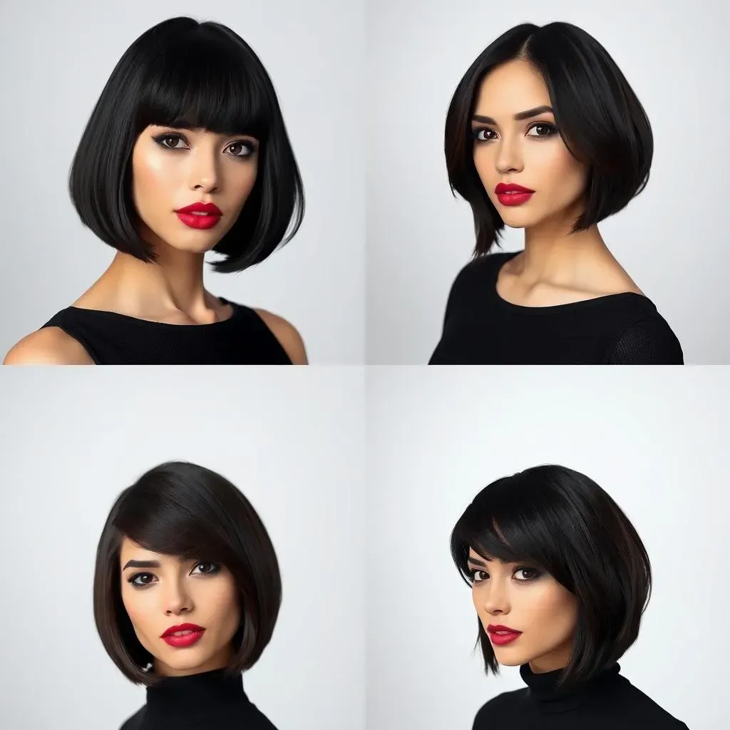 Variations of the Dark Hair Bob Cut: Find Your Perfect Style