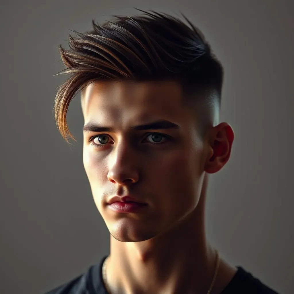 Variations of the Wolf Haircut with Undercut