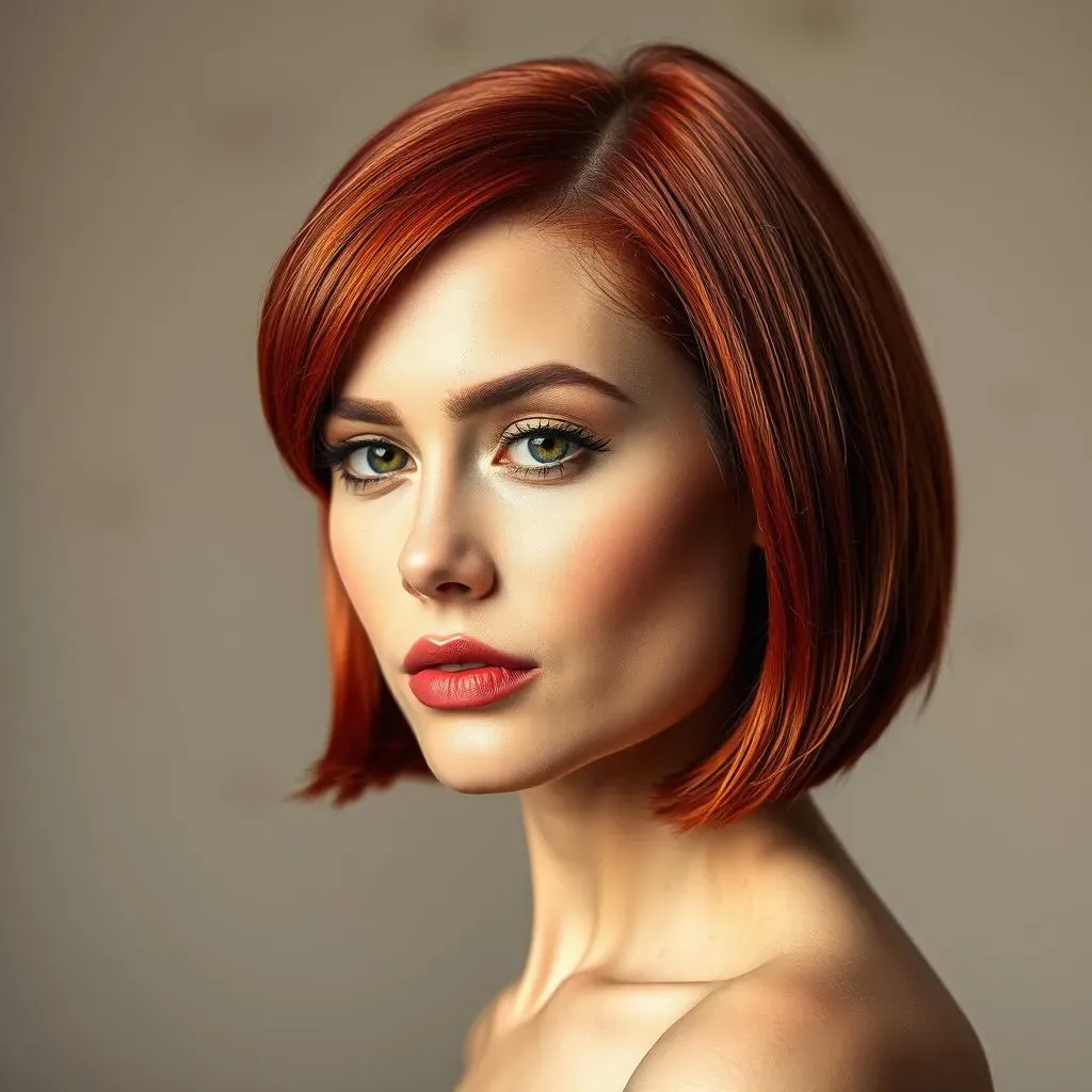 Why a Bob Haircut and Red Hair are a Match Made in Heaven