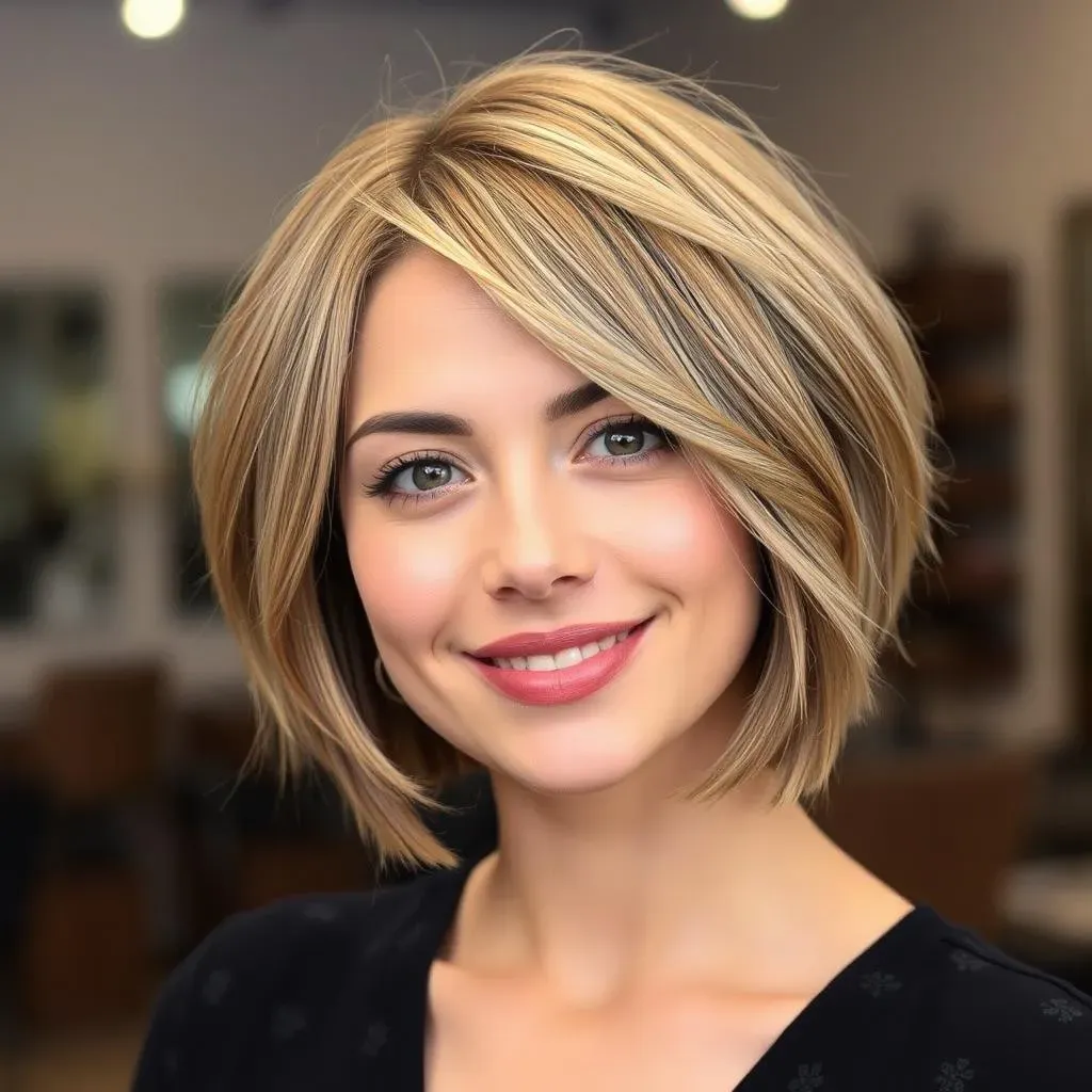 Why a Bob Haircut Can Be a Game Changer for Round Faces