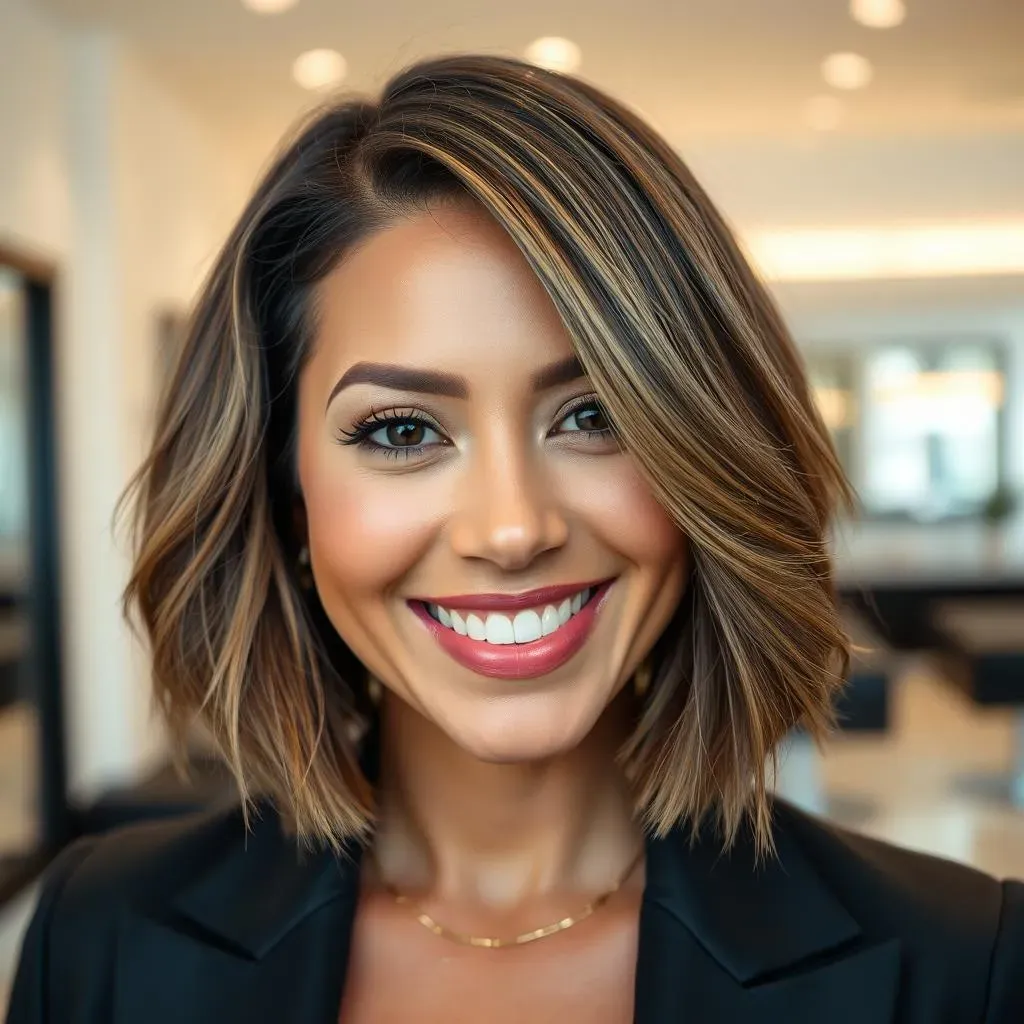 Why a Bob Haircut is a GameChanger for Round Faces
