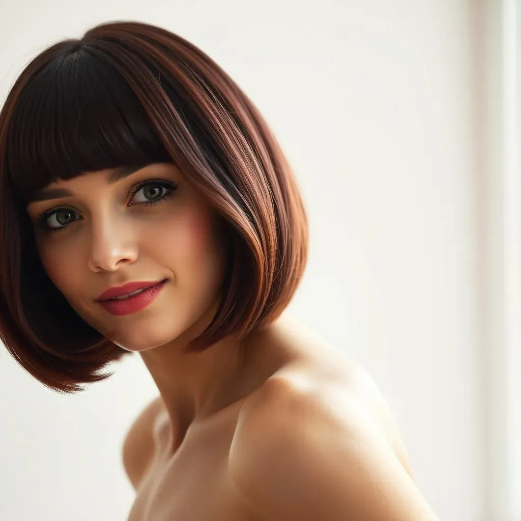 Why a Burgundy Hair Bob Cut is the Perfect Choice