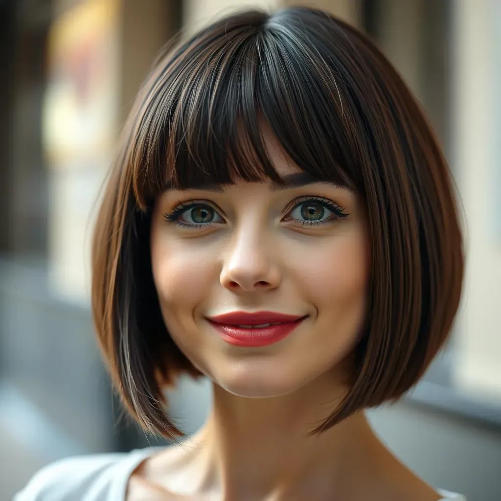 Why Bob Hair Cuts with Bangs Are Always on Trend