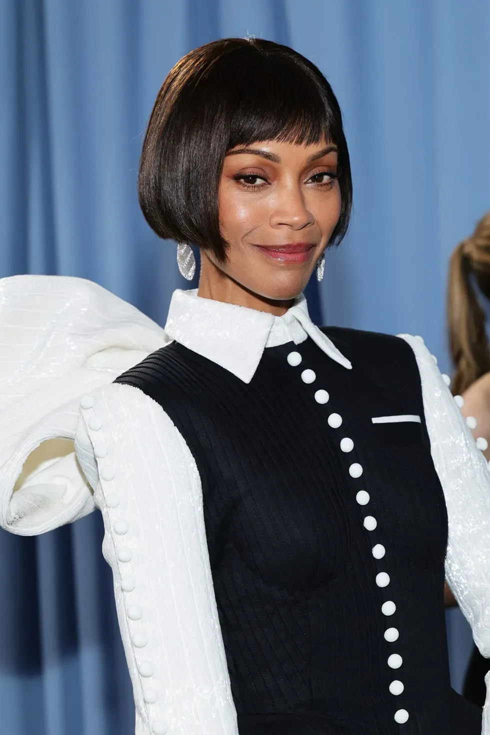 Why Everyone's Talking About the Zoe Saldana Bob Haircut