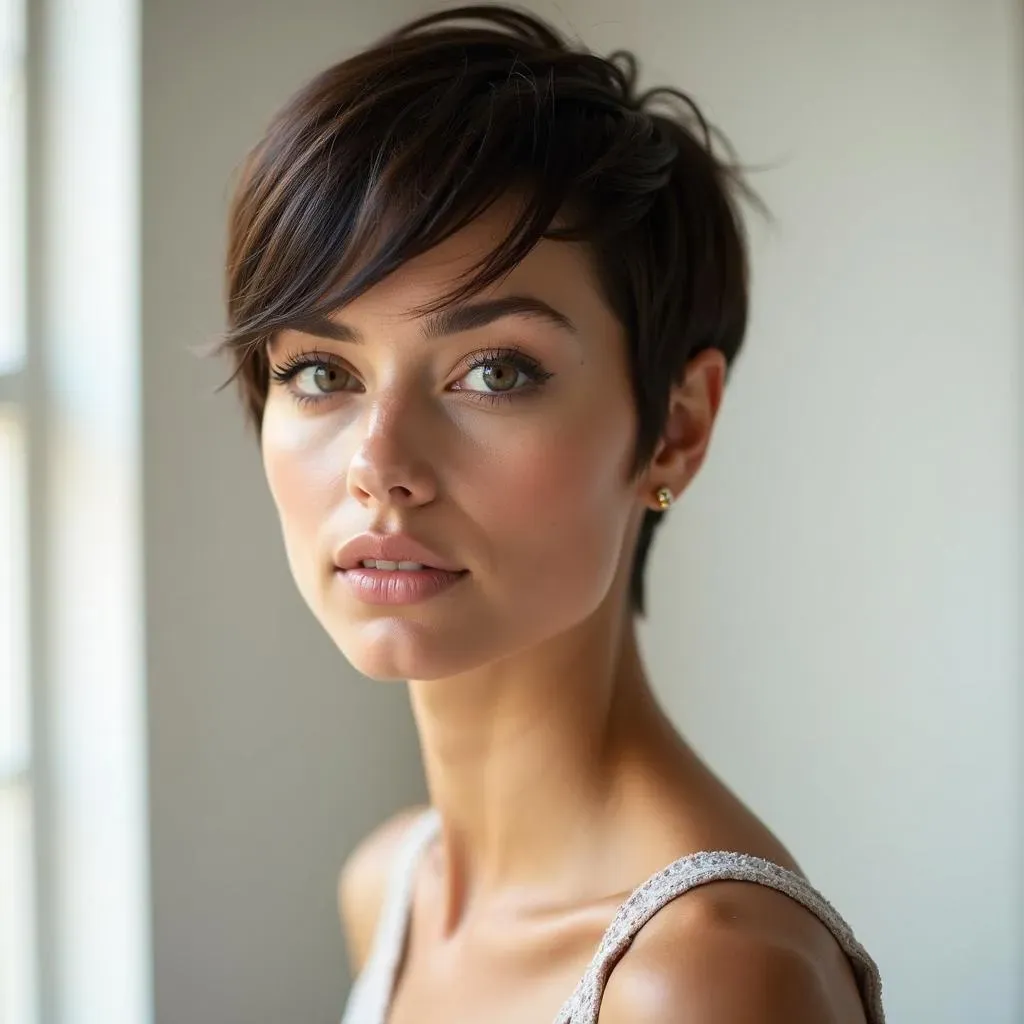 Why Pixie Cuts and Oval Faces are a Match Made in Hair Heaven