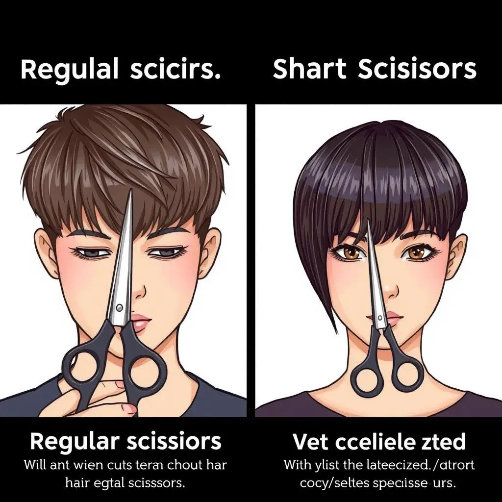 Why Short Hair Needs Special Scissors